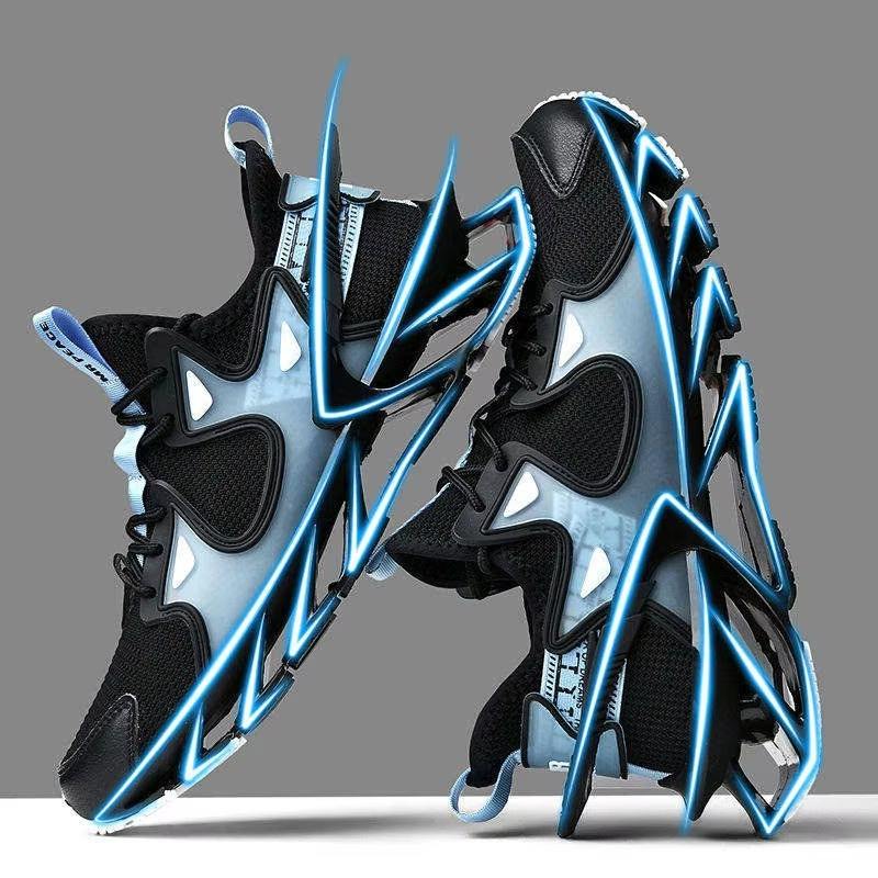 Designer Men's Casual Walking Shoes with Breathable PU Sole Comfortable for Spring Season Casual Sports Lace-Up Closure Type