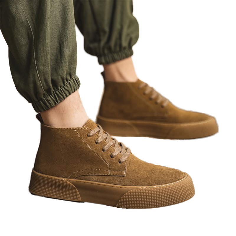 Men's Fashion Casual Shoes Spring Summer Autumn Low-Top New Winter Design Lace-Up Closure Anti-Slippery Rubber Insole Nylon